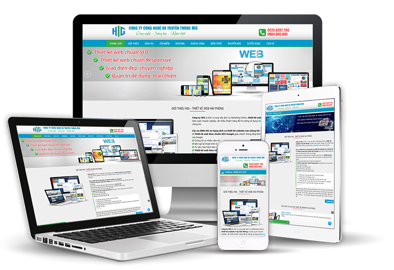 thiết kế web hải phòng