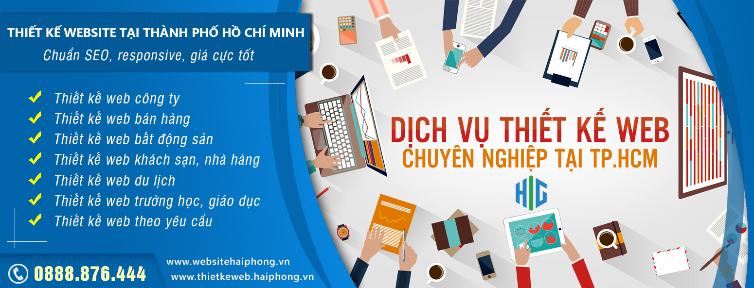 Top 6 công ty thiết kế website tại TPHCM chuyên nghiệp